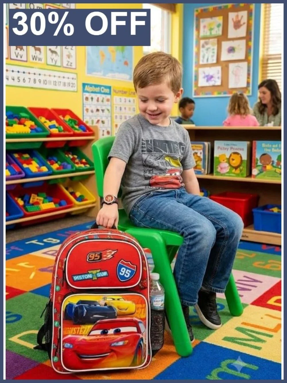 Disney Cars Lightning McQueen 16
